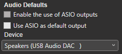 8. Default Audio Output Setting
