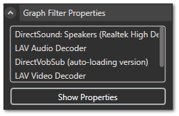 Graph Filter Properties
