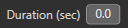 3. Duration Amount