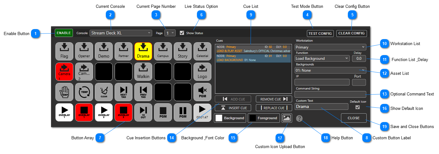 Stream Deck Config Panel