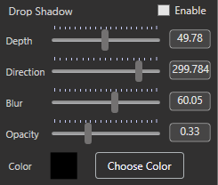 6. Drop Shadow