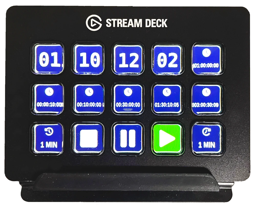 Aion elapsed timer Stream Deck profile